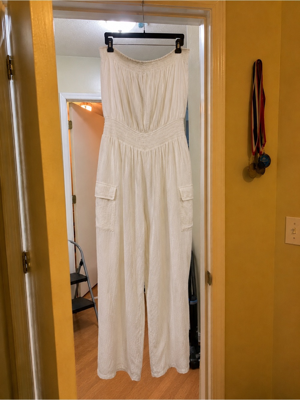 T.J.Maxx Wide-Leg Jumpsuit in White - Picture 5 of 5